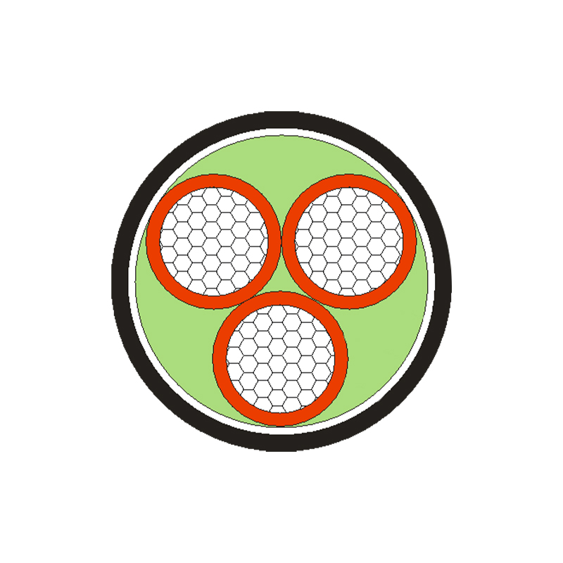 Силовой кабель с изоляцией из сшитого полиэтилена/ПВХ для номинального напряжения 0,6/1 кВ