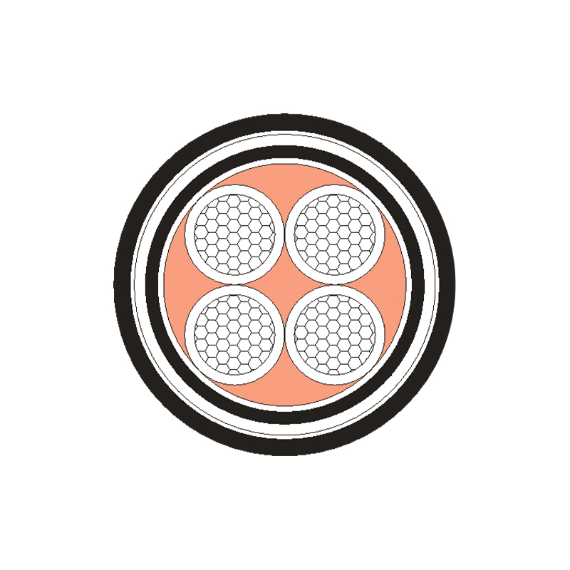 Силовой кабель с изоляцией из сшитого полиэтилена/ПВХ для номинального напряжения 0,6/1 кВ