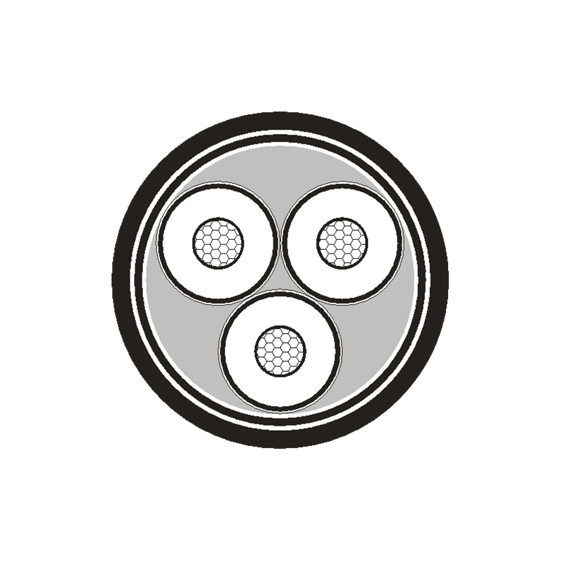 Силовой кабель с изоляцией из сшитого полиэтилена на номинальное напряжение 3,6/6кВ-26/35кВ