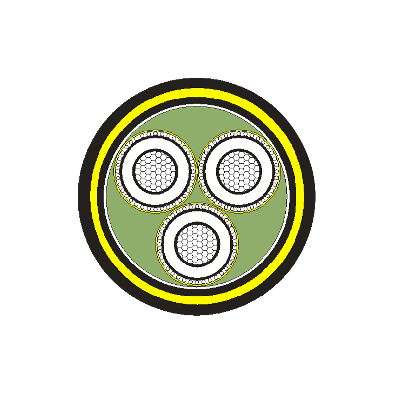 Силовой кабель с изоляцией из сшитого полиэтилена на номинальное напряжение 3,6/6кВ-26/35кВ
