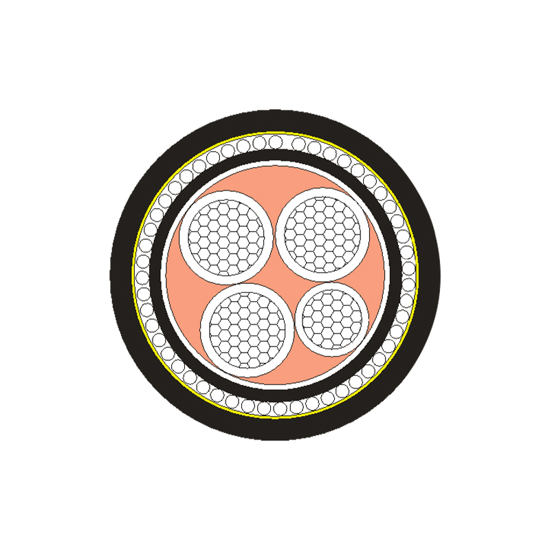 Силовой кабель с изоляцией из сшитого полиэтилена/ПВХ для номинального напряжения 0,6/1 кВ