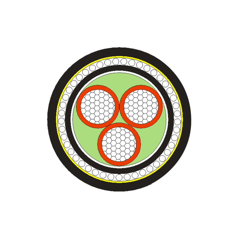 Силовой кабель с изоляцией из сшитого полиэтилена/ПВХ для номинального напряжения 0,6/1 кВ