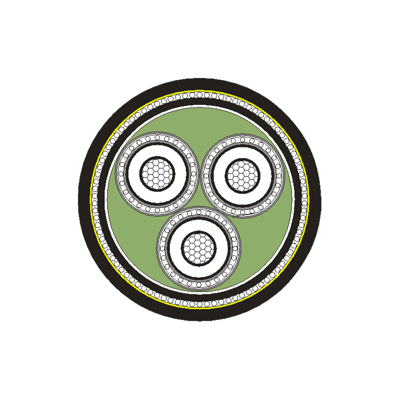 Силовой кабель с изоляцией из сшитого полиэтилена на номинальное напряжение 3,6/6кВ-26/35кВ
