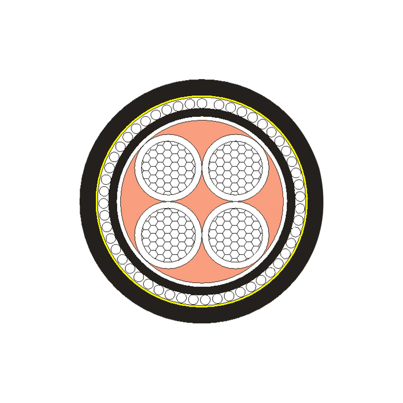 Силовой кабель с изоляцией из сшитого полиэтилена/ПВХ для номинального напряжения 0,6/1 кВ